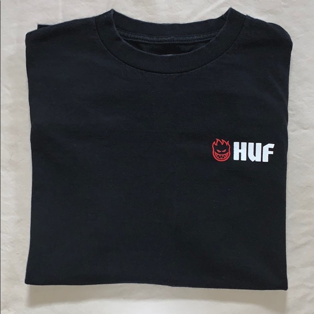 HUF Black Med. Long Sleeve Shirt